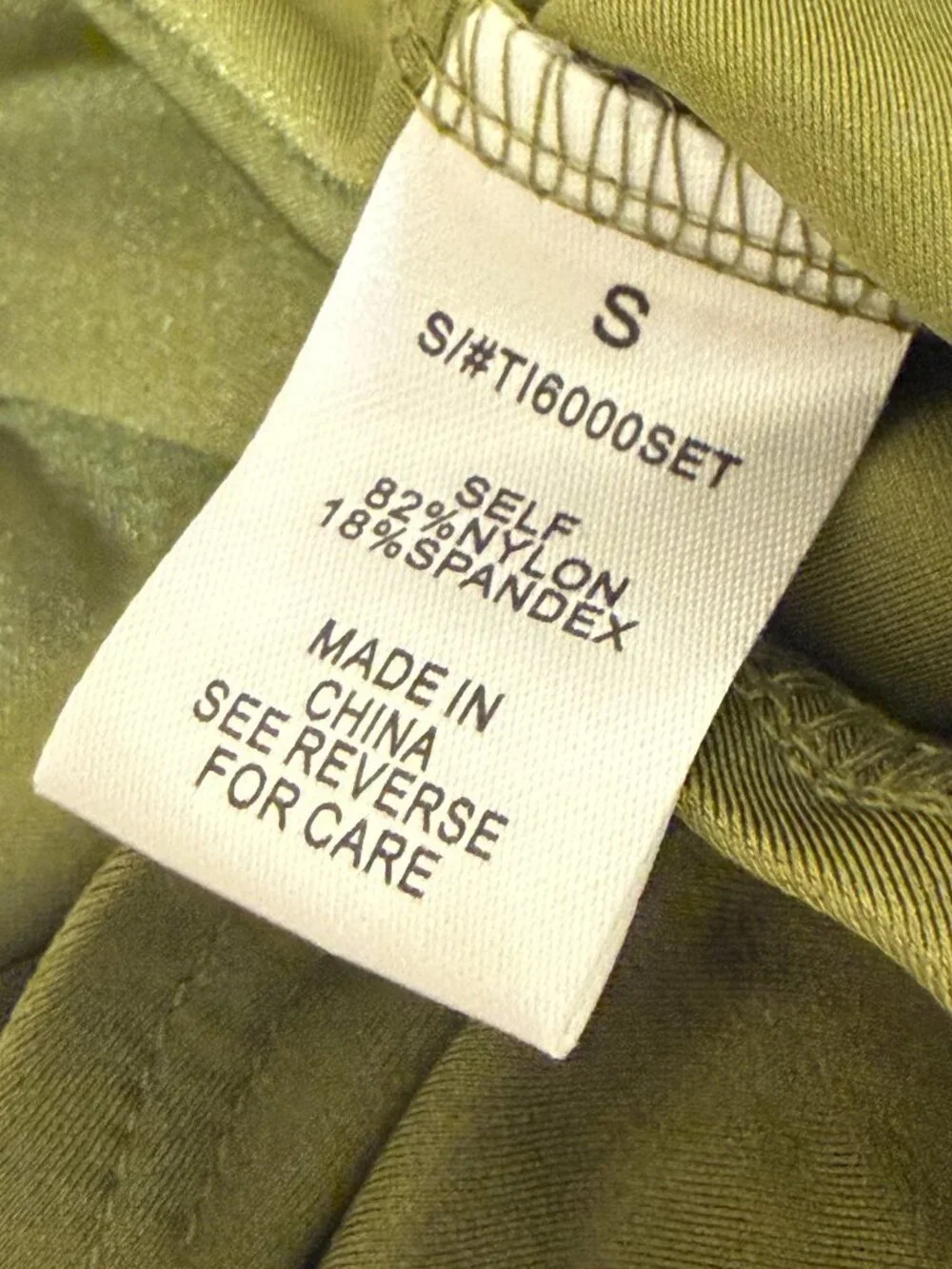 FASHION NOVA OLIVE GREEN RUCHED CROP TOP WIDE LEG KEYHOLE PANTS 2PC SET WOMENS S
